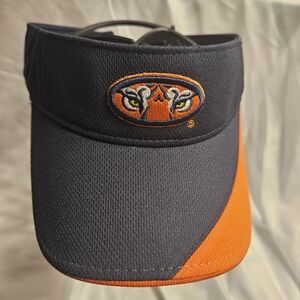 Auburn Black and Orange Visor with Logo